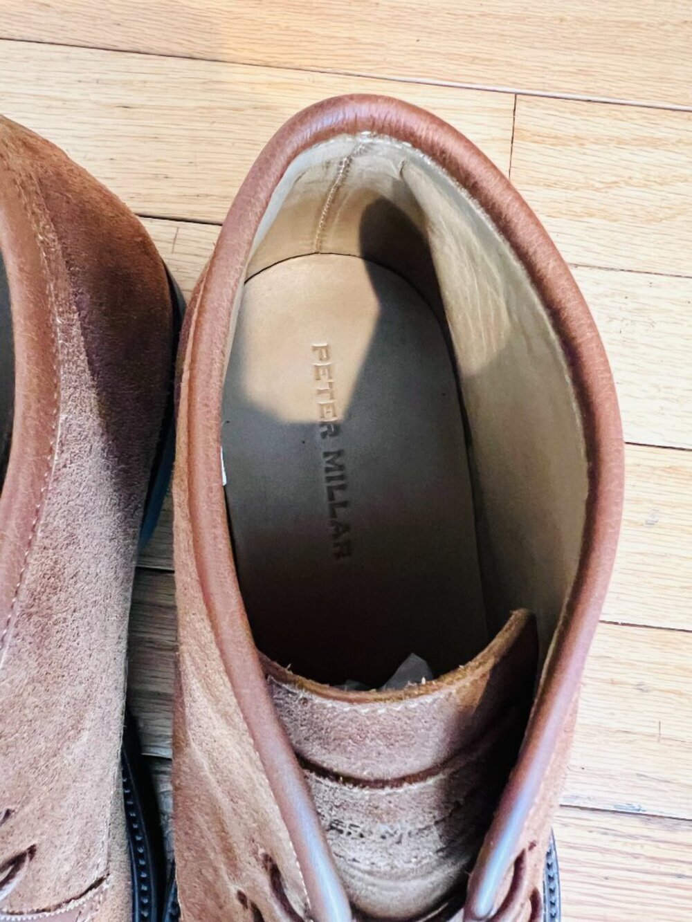Peter Millar Brown Suede Chukka Boots Shoe - Men’s Size 10.5 US - Picture 14 of 15